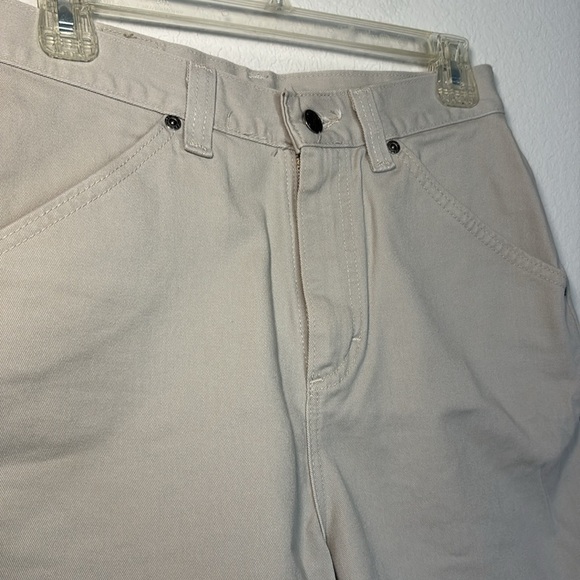Vintage Riders by Lee High Waist Cream Shorts size 8 - Picture 2 of 5